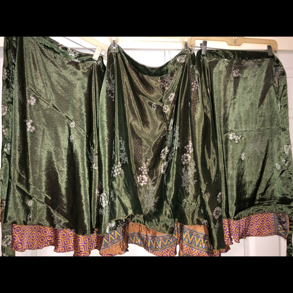 Darn Good Yarn (DGY) sari skirt